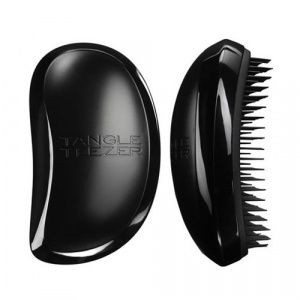 Расческа Tangle Teezer Elite Midnight Black 5060173375041 фото товара профессиональная косметика для волос