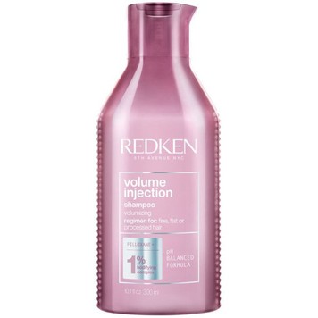 Redken Volume Injection Shampoo 300ml 3474636920266 фото товара профессиональная косметика для волос