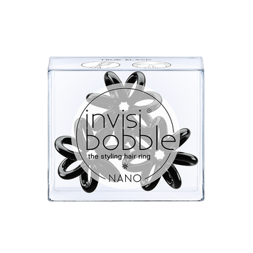 Invisibobble Nano True Black 3 Uds 4260285374692 foto produsului cosmetice profesionale pentru păr