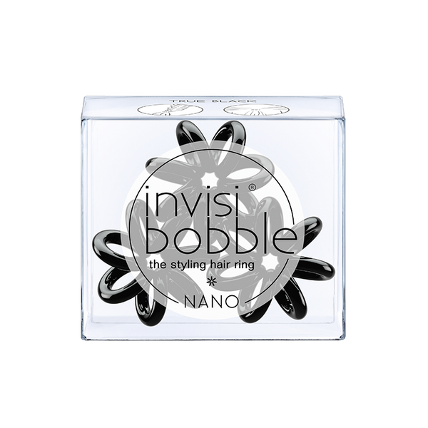 Invisibobble Nano True Black 3 Uds 4260285374692 фото товара профессиональная косметика для волос