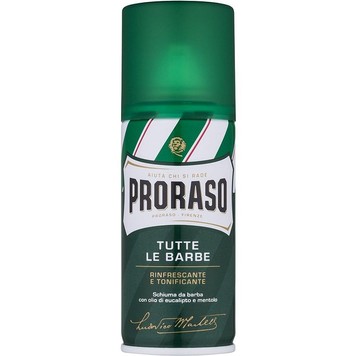 Spumă De Ras Proraso Green Shaving Foam 50Ml 80199137 foto produsului cosmetice profesionale pentru păr