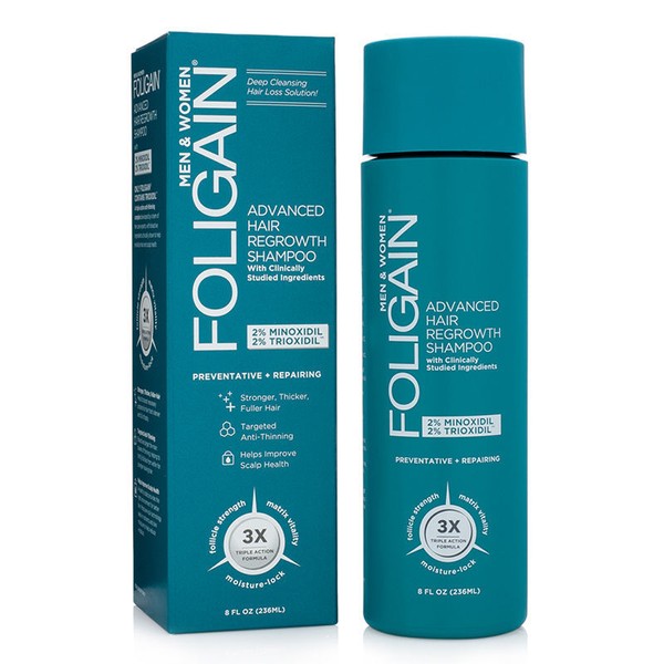 Fоligain Advanced Regrowth Shampoo Men & Women ID999MARKET_5996286 фото товара профессиональная косметика для волос