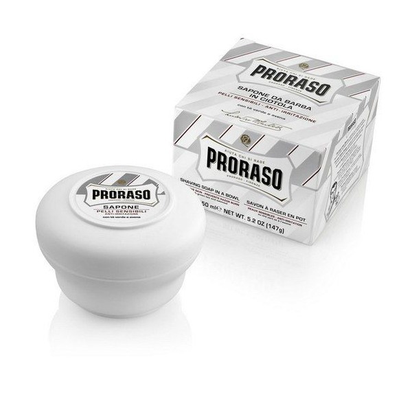 Мыло Для Бритья Proraso White Shaving Soap In A Bowl 150Ml 8004395001682 фото товара профессиональная косметика для волос