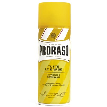 Пена Для Бритья Proraso Yellow Shaving Foam 50Ml 80656135 фото товара профессиональная косметика для волос