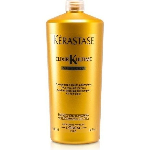 ШАМПУНЬ KERASTASE NUTRITIVE BAIN ELIXIR ULTIME 1L PROFESSIONAL ID999MARKET_5654596 фото товара профессиональная косметика для волос