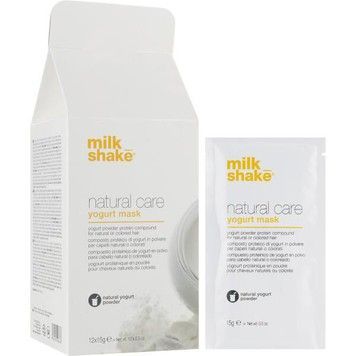 Natural Care Mask Yogurt 12x15g Fotografie de Produs Milk Shake cosmetica Hair Shop Chisinau - foto Moldova