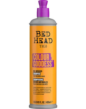 Bed Head Colour Goddess Oil Infused Shampoo 400 Ml 615908432398 foto produsului cosmetice profesionale pentru păr