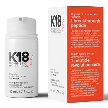 K18 REPAIR LEAVE IN MASK 50ML 858511001128 фото товара профессиональная косметика для волос