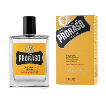 PRORASO WOOD&SPICE COLOGNE SPRAY 100ML 8004395007707 foto produsului cosmetice profesionale pentru păr