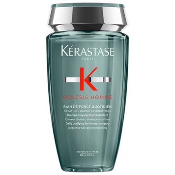 KER GENESIS HOMME BAIN FORCE 250 ML 3474637077525 фото товара профессиональная косметика для волос