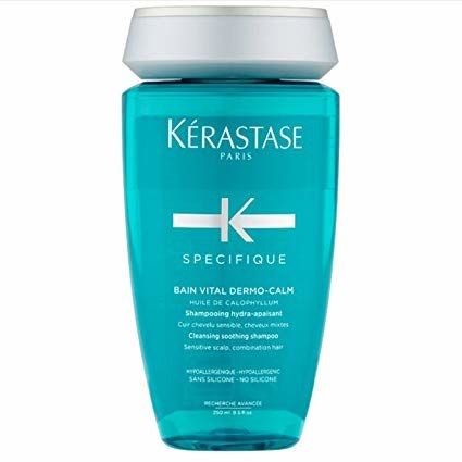 ШАМПУНЬ ДЛЯ ЧУВСТВИТЕЛЬНОЙ КОЖИ ГОЛОВЫ - KERASTASE DERMO-CALM BAIN VITAL 250ML 3474636397389 фото товара профессиональная косметика для волос