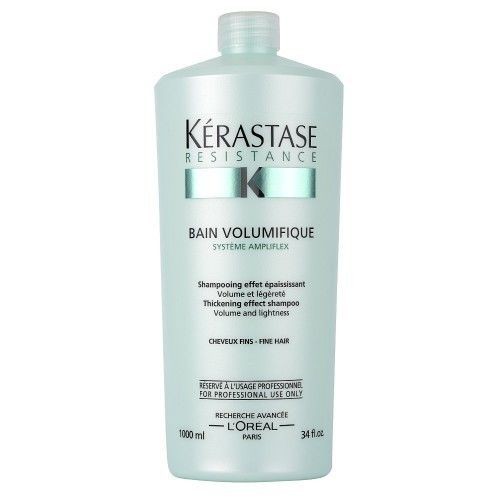 ШАМПУНЬ УПЛОТНЯЮЩИЙ KERASTASE RESISTANCE BAIN VOLUMIFIQUE 1L PROFESSIONAL ID999MARKET_5654610 фото товара профессиональная косметика для волос