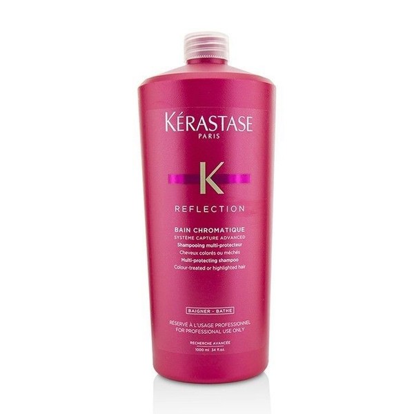 ШАМПУНЬ KERASTASE REFLECT BAIN CHROMATIQUE 1L PROFESSIONAL ID999MARKET_5654625 фото товара профессиональная косметика для волос