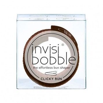 Invisibobble Clicky #bun Pretzel Brown Fotografie de Produs Invisibobble cosmetica Hair Shop Chisinau - foto Moldova