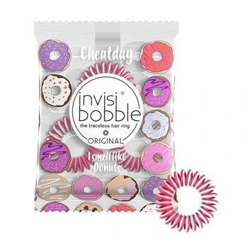 Invisibobble Cheat Day #donut Dream 3 Pz Fotografie de Produs Invisibobble cosmetica Hair Shop Chisinau - foto Moldova