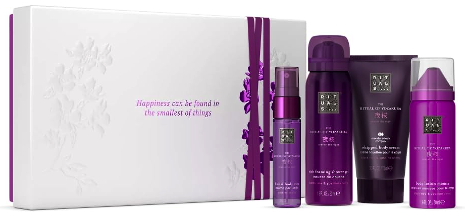 Set cadou Rituals – produse cosmetice pentru îngrijirea corpului Set cadou Rituals – set de produse cosmetice Rituals pentru îngrijirea corpului, ideal pentru cadou.